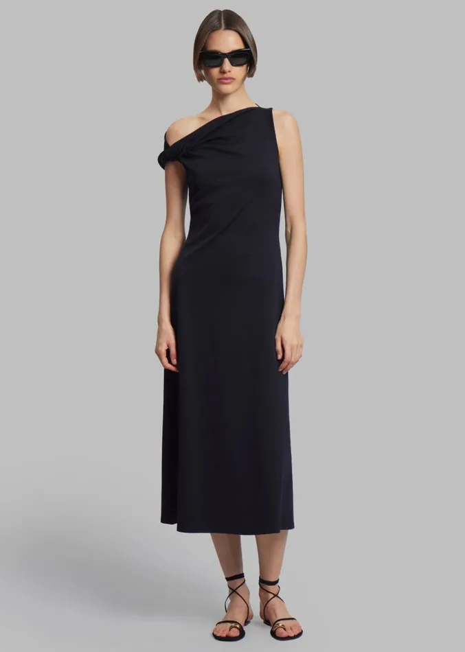The Frankie Shop Beaufille Indi Dress 8211 Black Women Dresses