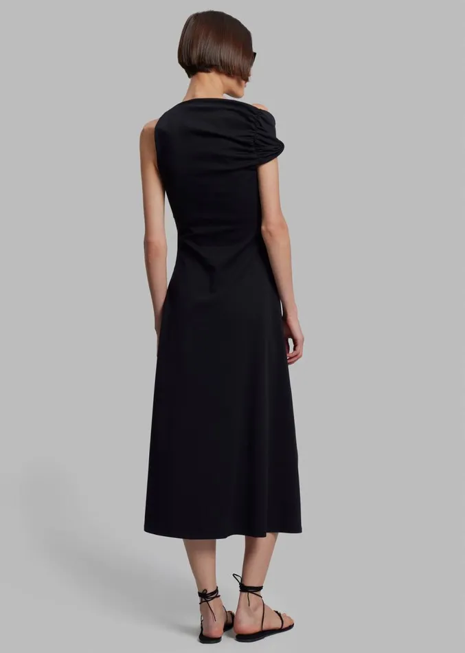 The Frankie Shop Beaufille Indi Dress 8211 Black Women Dresses