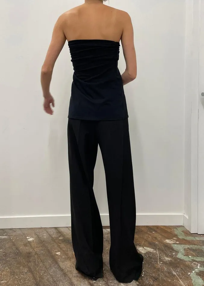The Frankie Shop Beaufille Zeno Blouse 8211 Black Women Tops