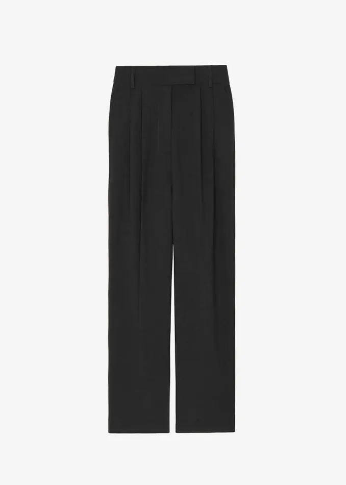 The Frankie Shop Beo Suit Pants 8211 Black Men Bottoms