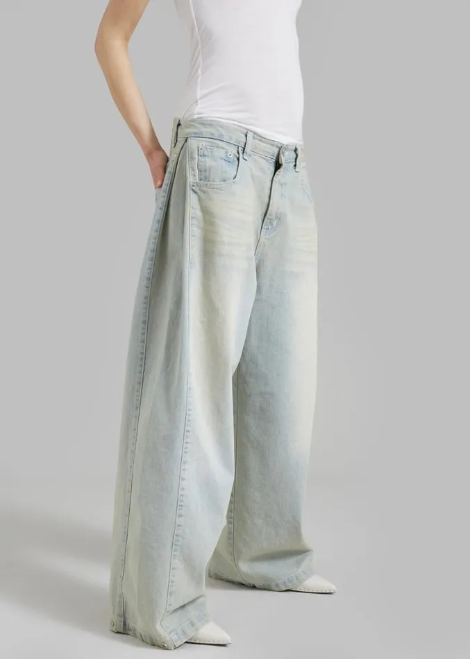 The Frankie Shop Bryony Jeans 8211 Bleach Women Clothing