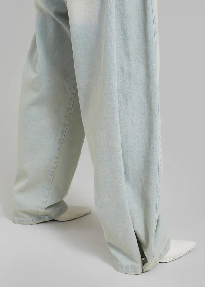The Frankie Shop Bryony Jeans 8211 Bleach Women Clothing