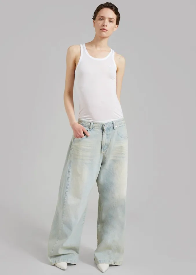 The Frankie Shop Bryony Jeans 8211 Bleach Women Clothing