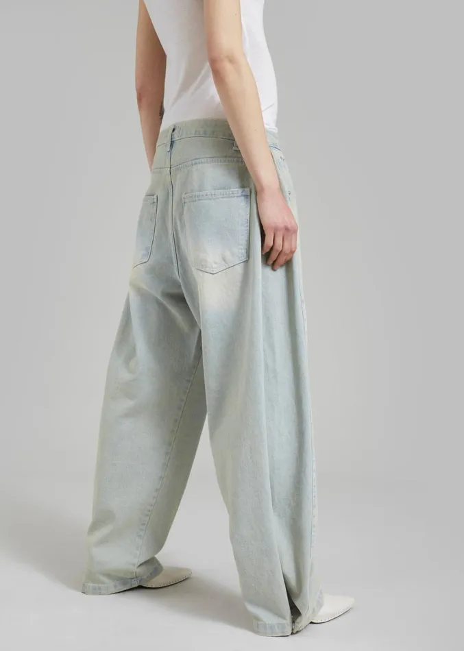 The Frankie Shop Bryony Jeans 8211 Bleach Women Clothing