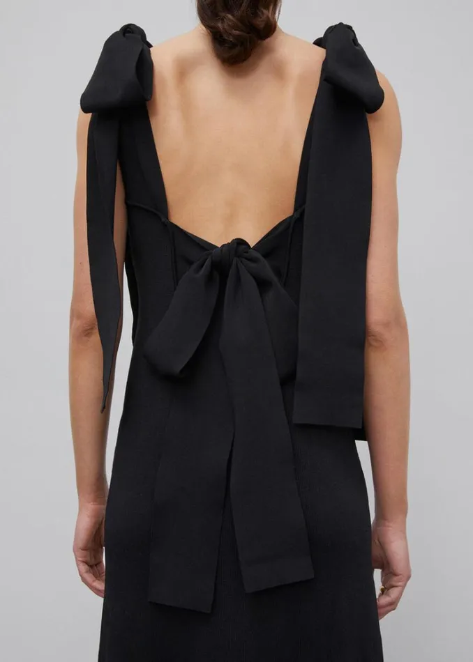 The Frankie Shop By Malene Birger Meira Dress 8211 Black Women Dresses
