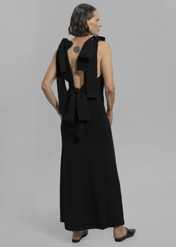 The Frankie Shop By Malene Birger Meira Dress 8211 Black Women Dresses