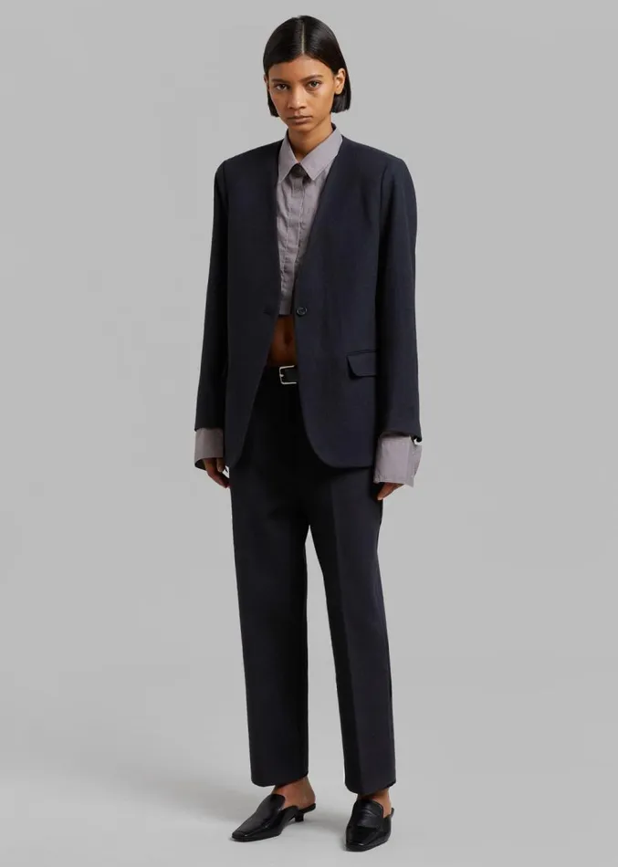 The Frankie Shop Dira Trousers 8211 Black Women Clothing