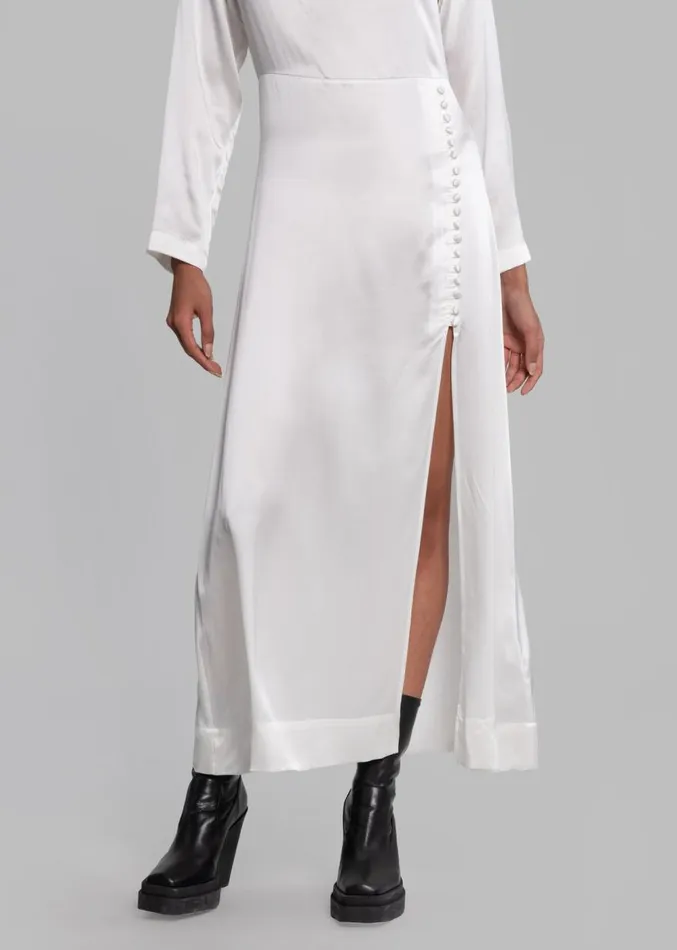 The Frankie Shop Envelope 1976 Campania Dress 8211 White Women Dresses