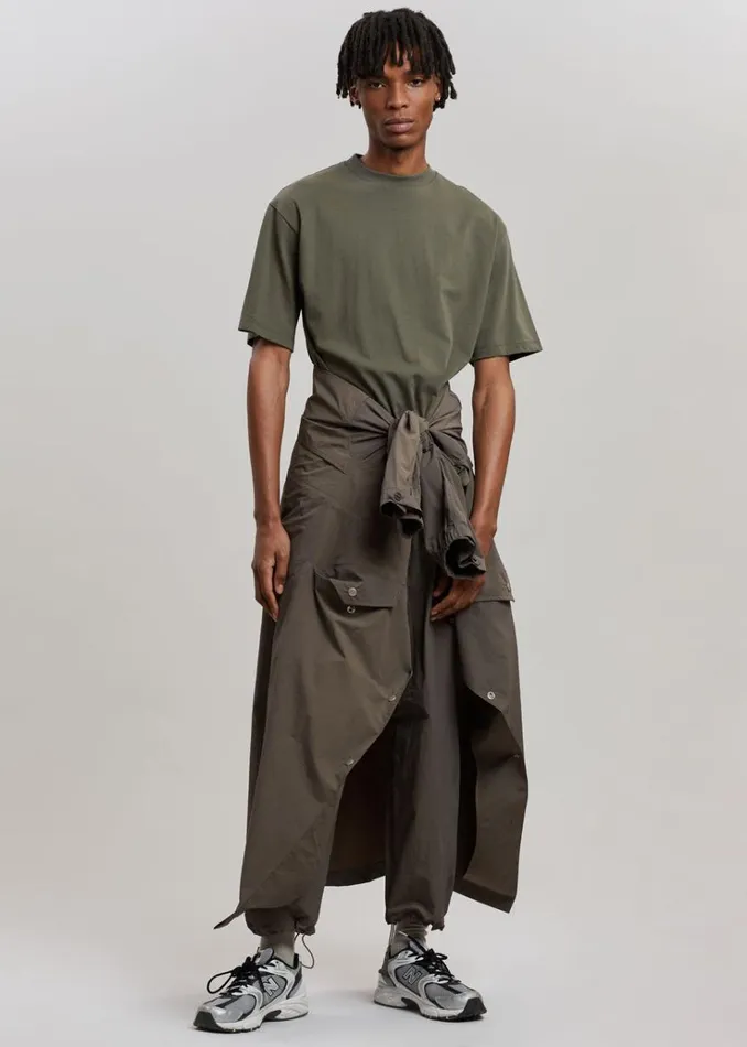 The Frankie Shop Evora Tee 8211 Olive WomenMen Tops