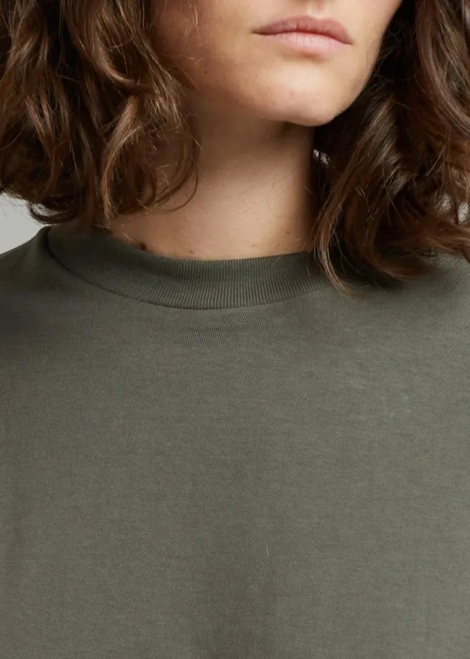 The Frankie Shop Evora Tee 8211 Olive WomenMen Tops