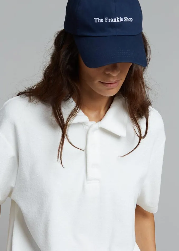 The Frankie Shop Frankie Baseball Cap 8211 Navy MenWomen Accessories