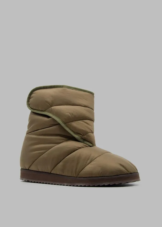 The Frankie Shop Gia Borghini 18 Urban Puffer Boot 8211 Fondent Women Shoes
