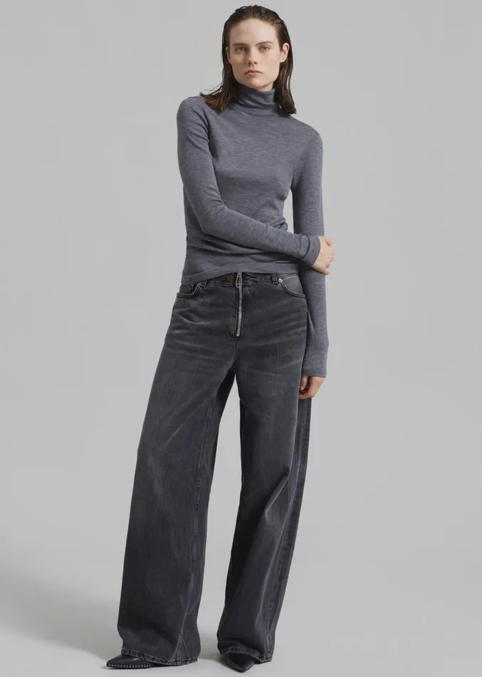The Frankie Shop Haikure Bethany Zip Pants 8211 Spider Black Women Clothing
