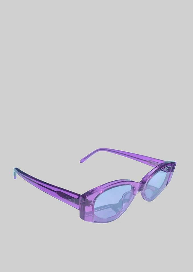 The Frankie Shop Karen Wazen Dixy Sunglasses 8211 Lavendar Women Accessories