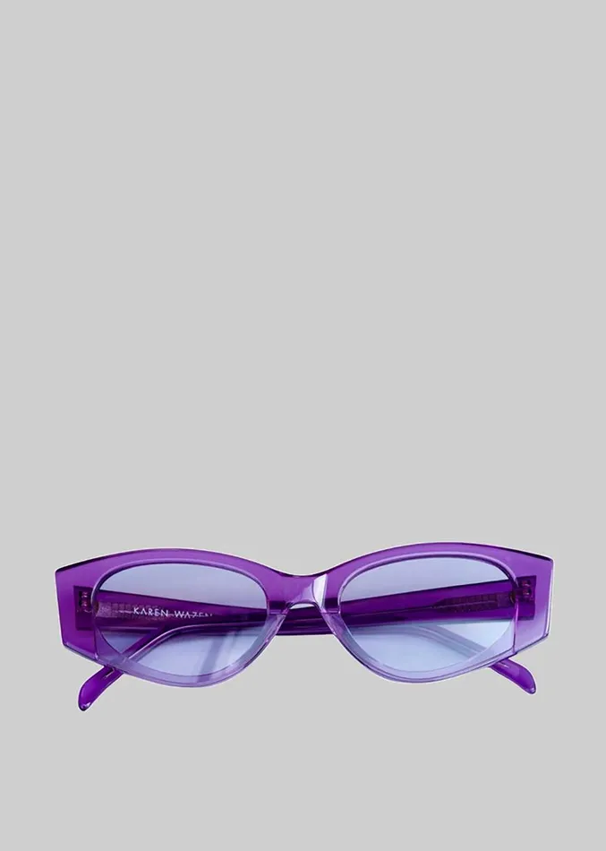 The Frankie Shop Karen Wazen Dixy Sunglasses 8211 Lavendar Women Accessories