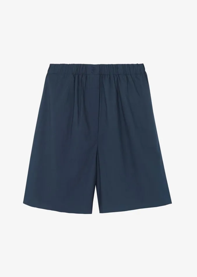The Frankie Shop Levi Bermuda Shorts 8211 Midnight Blue Women Clothing