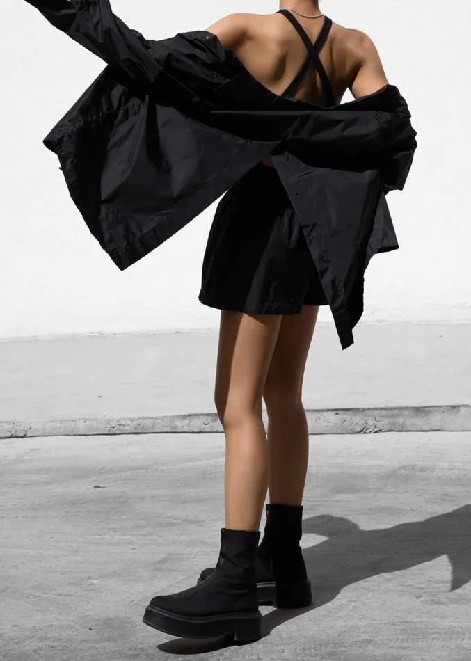 The Frankie Shop Lucy Shorts 8211 Black Women Clothing