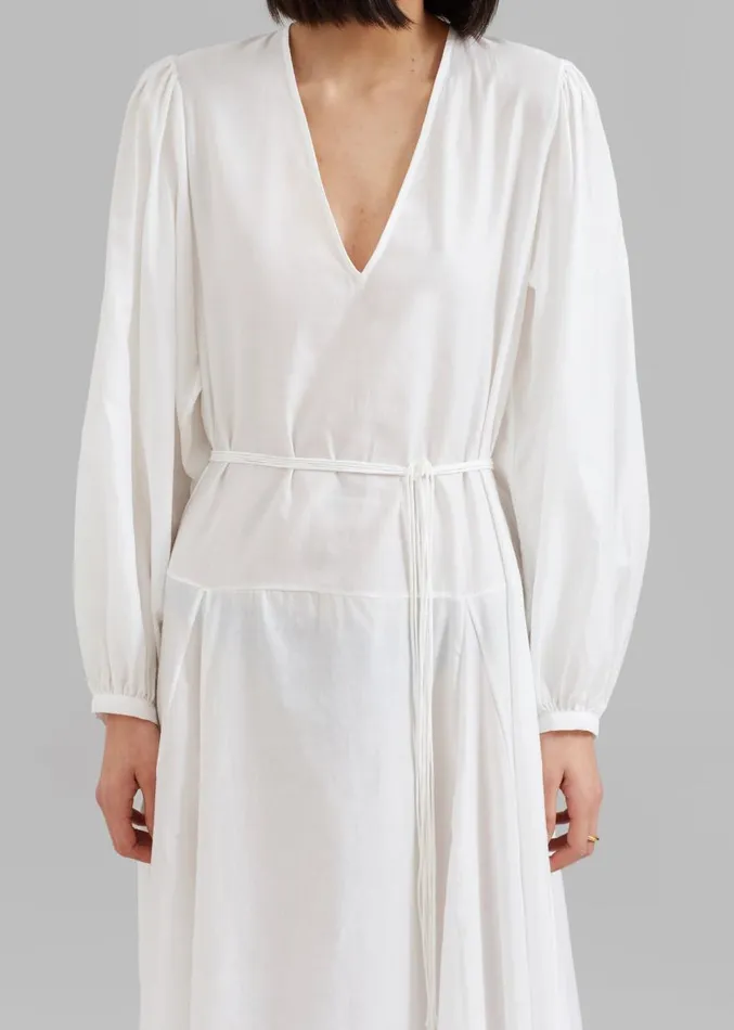 The Frankie Shop MATIN Cortona Dress 8211 White Women Dresses