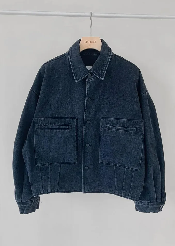 The Frankie Shop Miller Denim Jacket 8211 Black Wash Men Outerwear