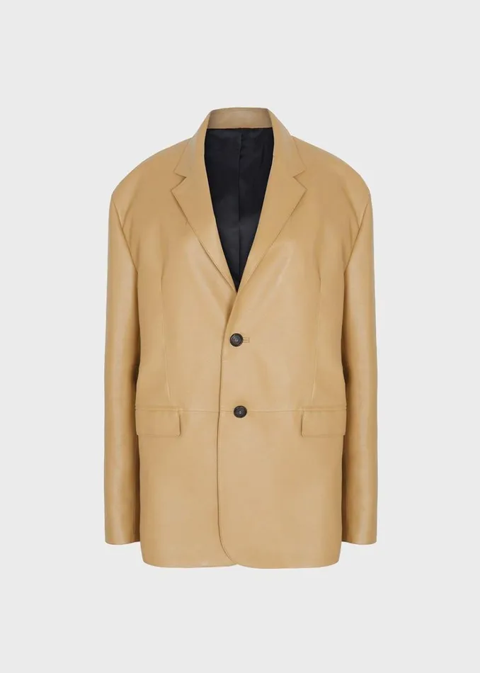 The Frankie Shop Olympia Blazer 8211 Butter MenWomen Outerwear