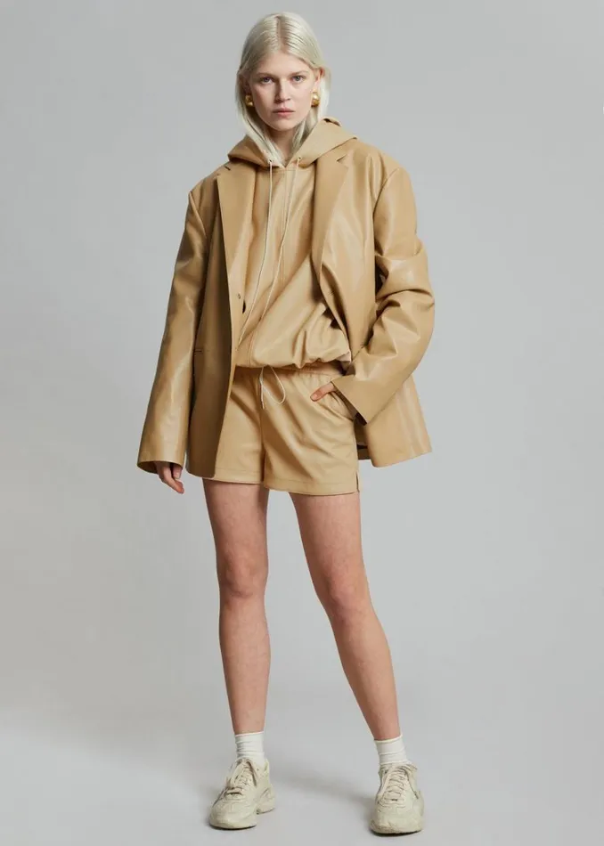 The Frankie Shop Olympia Blazer 8211 Butter MenWomen Outerwear