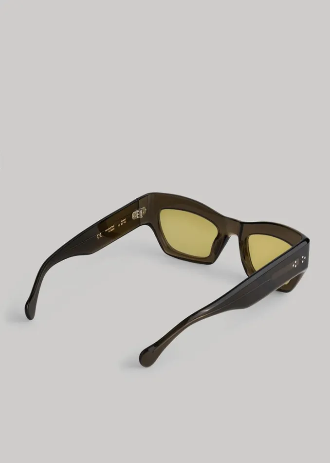 The Frankie Shop Port Tanger Ayreen Sunglasses 8211 Cardamom Women Accessories