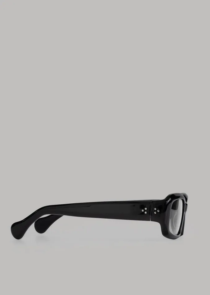 The Frankie Shop Port Tanger Mektoub Sunglasses 8211 Black Acetate MenWomen Accessories