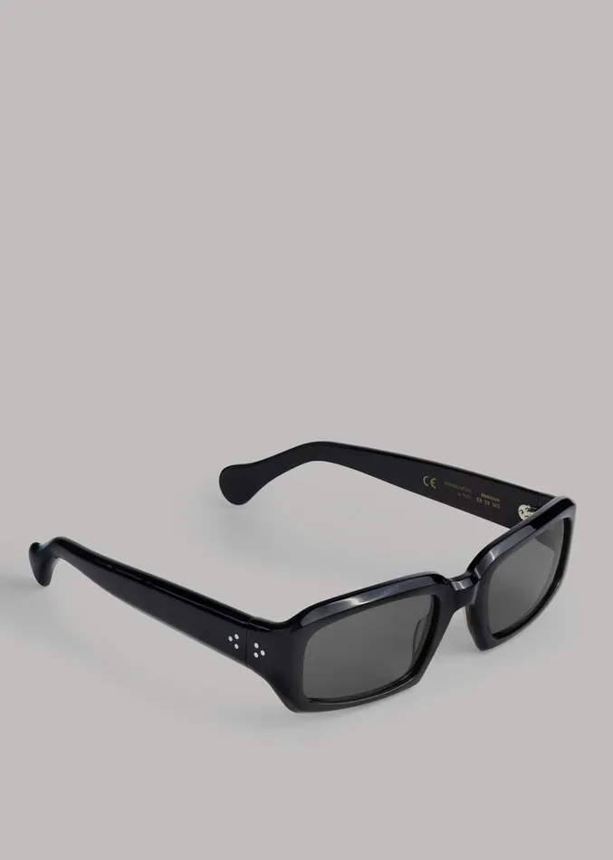 The Frankie Shop Port Tanger Mektoub Sunglasses 8211 Black Acetate MenWomen Accessories