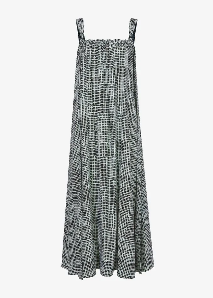 The Frankie Shop Proenza Schouler White Label Viscose Flou Wrap Dress 8211 BlackPaper Mint Women Dresses