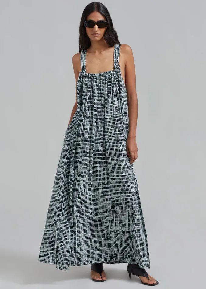 The Frankie Shop Proenza Schouler White Label Viscose Flou Wrap Dress 8211 BlackPaper Mint Women Dresses