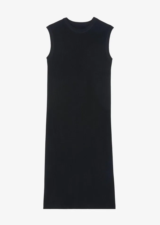 The Frankie Shop Rosie Knit Dress 8211 Black Women Dresses