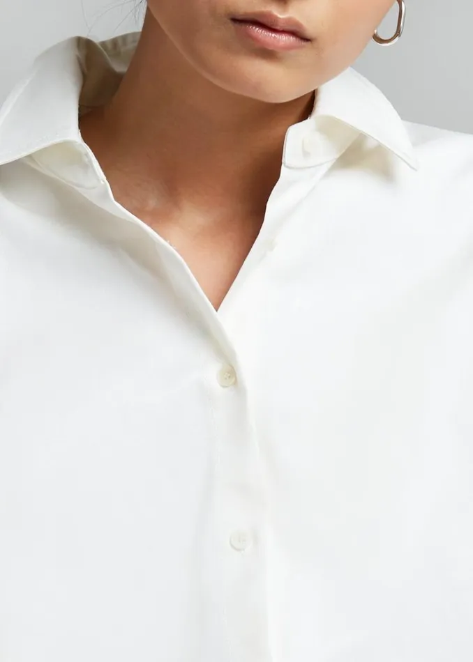 The Frankie Shop Sabi Blouse 8211 Ivory Women Tops