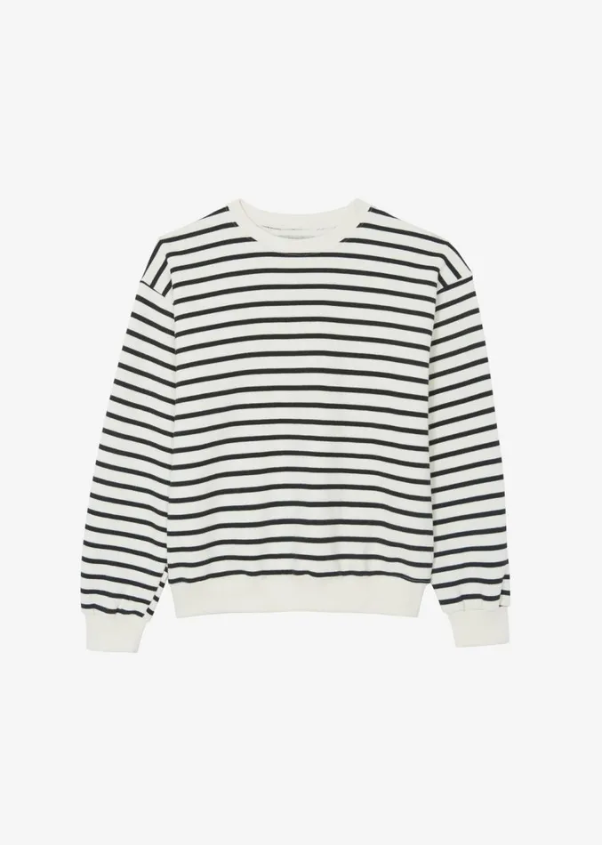 The Frankie Shop Saint Stripe Sweater 8211 BlackWhite Stripe Women Clothing