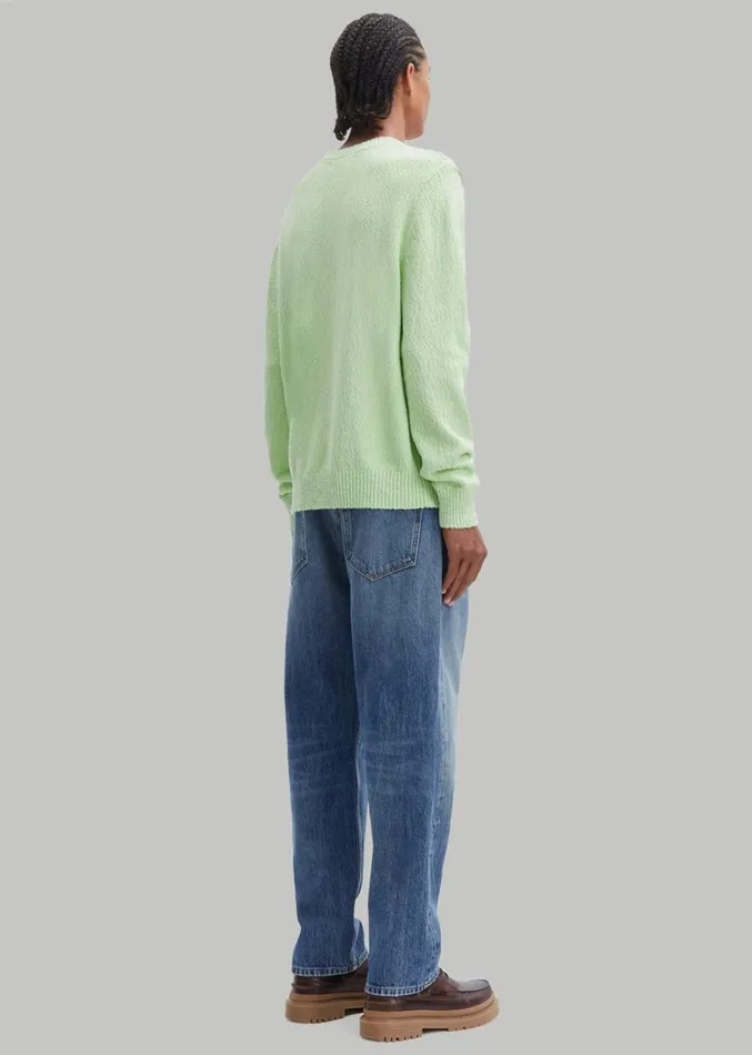 The Frankie Shop Samse Samse Ray Crew Neck 8211 Gleam Men Knitwear