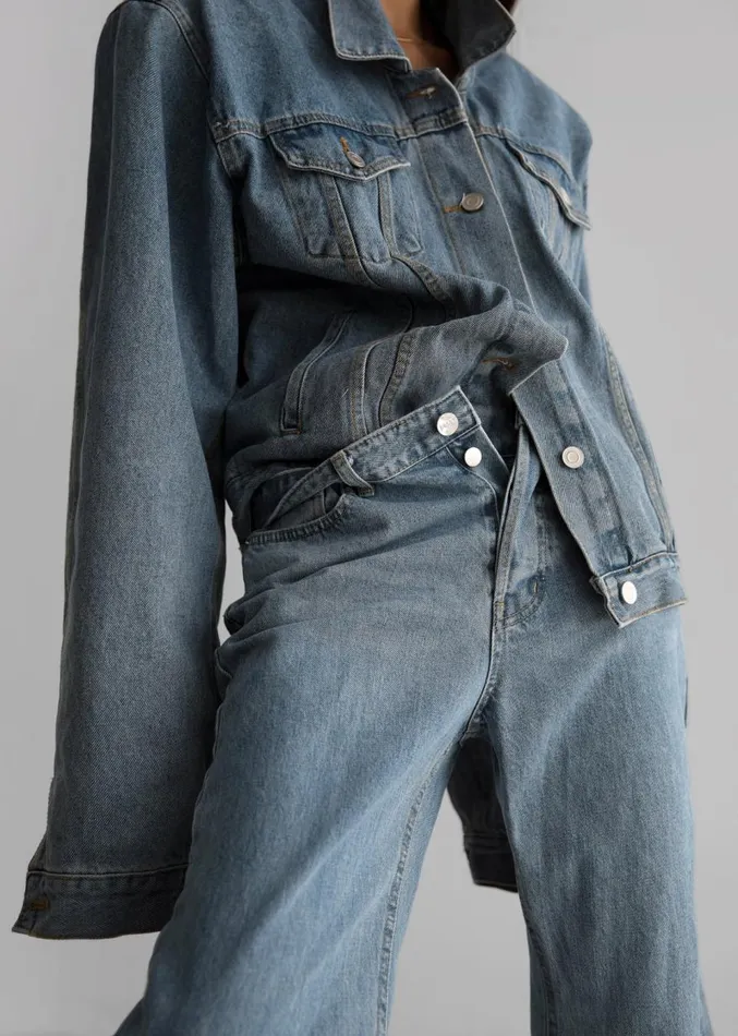 The Frankie Shop Susanna Jeans 8211 Light Wash Women Bottoms