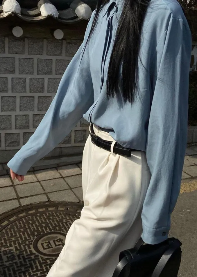 The Frankie Shop Svea Tapered Trousers 8211 Vanilla Women Bottoms