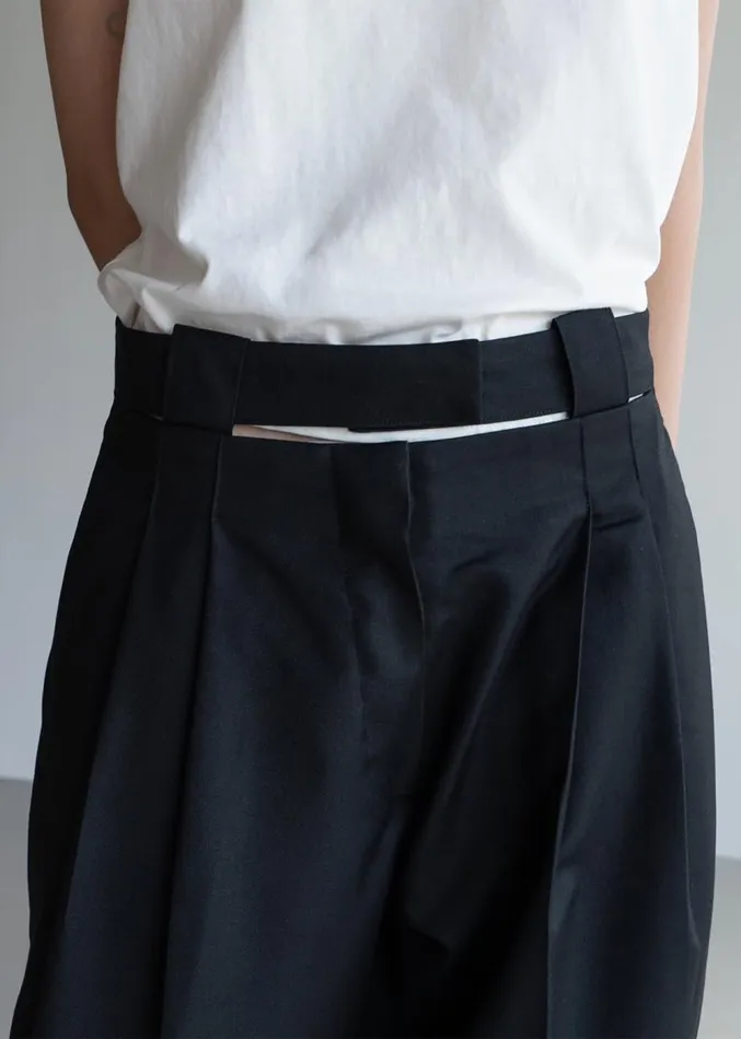 The Frankie Shop Tate Trousers 8211 Black Women Clothing