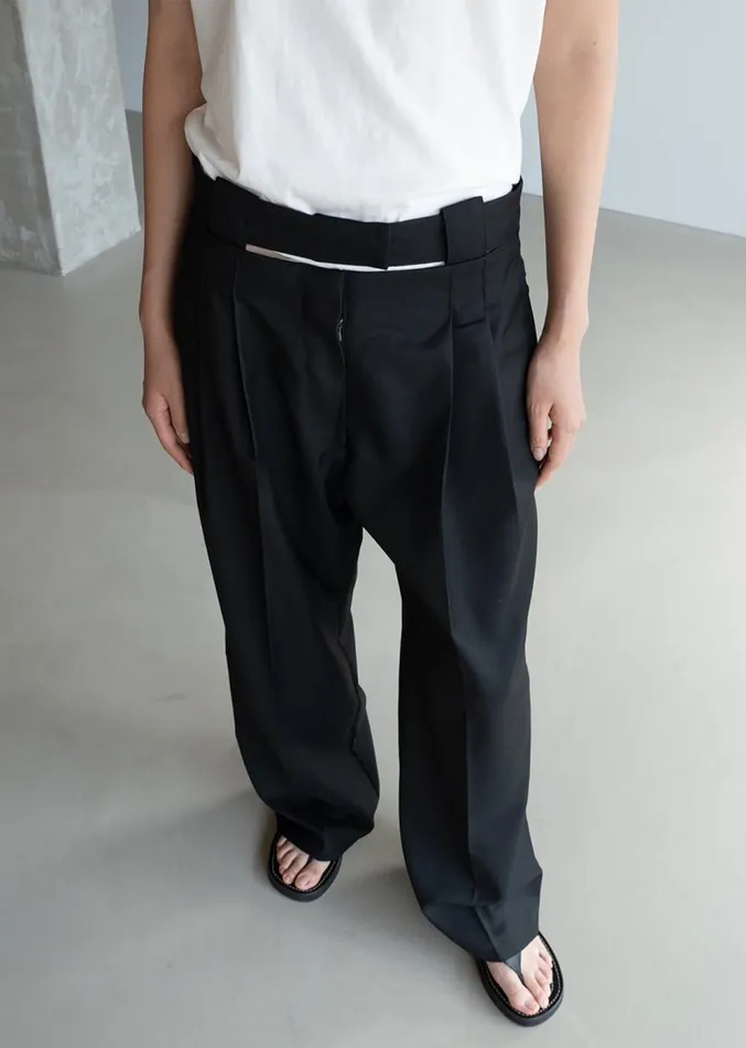 The Frankie Shop Tate Trousers 8211 Black Women Clothing