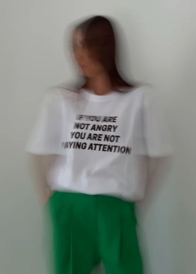 The Frankie Shop The Frankie Shop X Jeanne Friot If You TShirt 8211 WhiteBlack WomenMen Tops