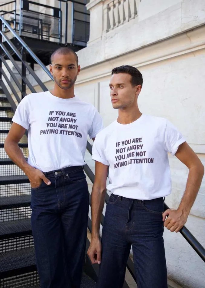 The Frankie Shop The Frankie Shop X Jeanne Friot If You TShirt 8211 WhiteBlack WomenMen Tops