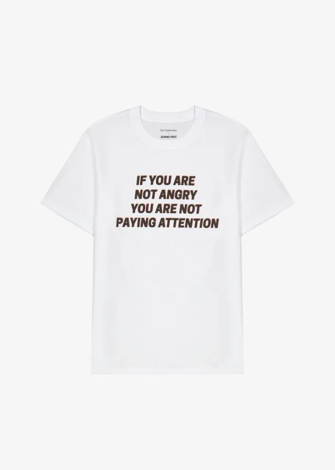 The Frankie Shop The Frankie Shop X Jeanne Friot If You TShirt 8211 WhiteBlack WomenMen Tops