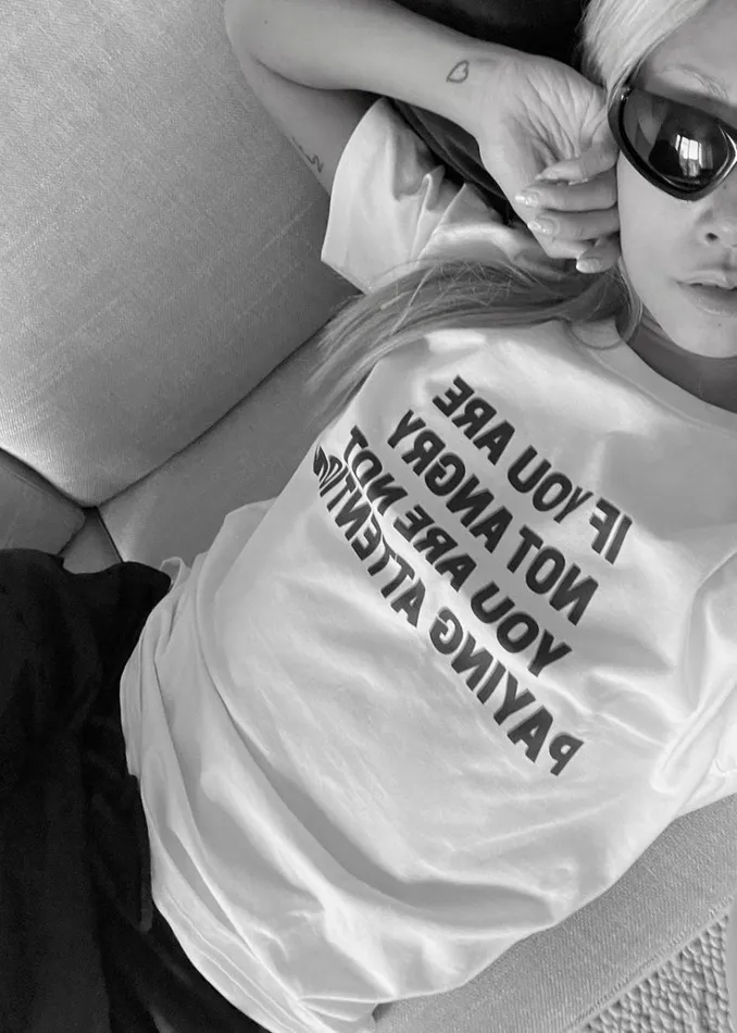 The Frankie Shop The Frankie Shop X Jeanne Friot If You TShirt 8211 WhiteBlack WomenMen Tops