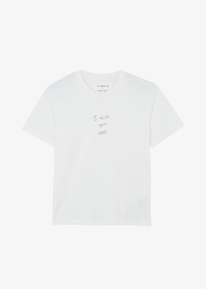 The Frankie Shop The Frankie Shop X Thomas Llu Slope TShirt 8211 Off WhiteBlack Women Clothing