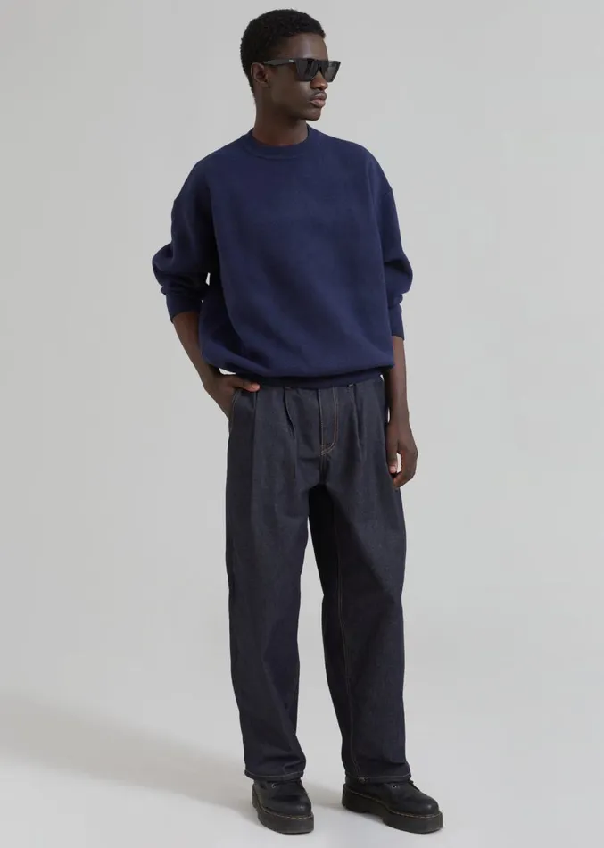 The Frankie Shop Zayn Jeans 8211 Dark Indigo Men Bottoms