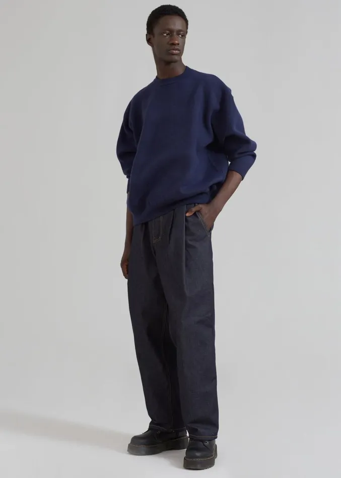 The Frankie Shop Zayn Jeans 8211 Dark Indigo Men Bottoms