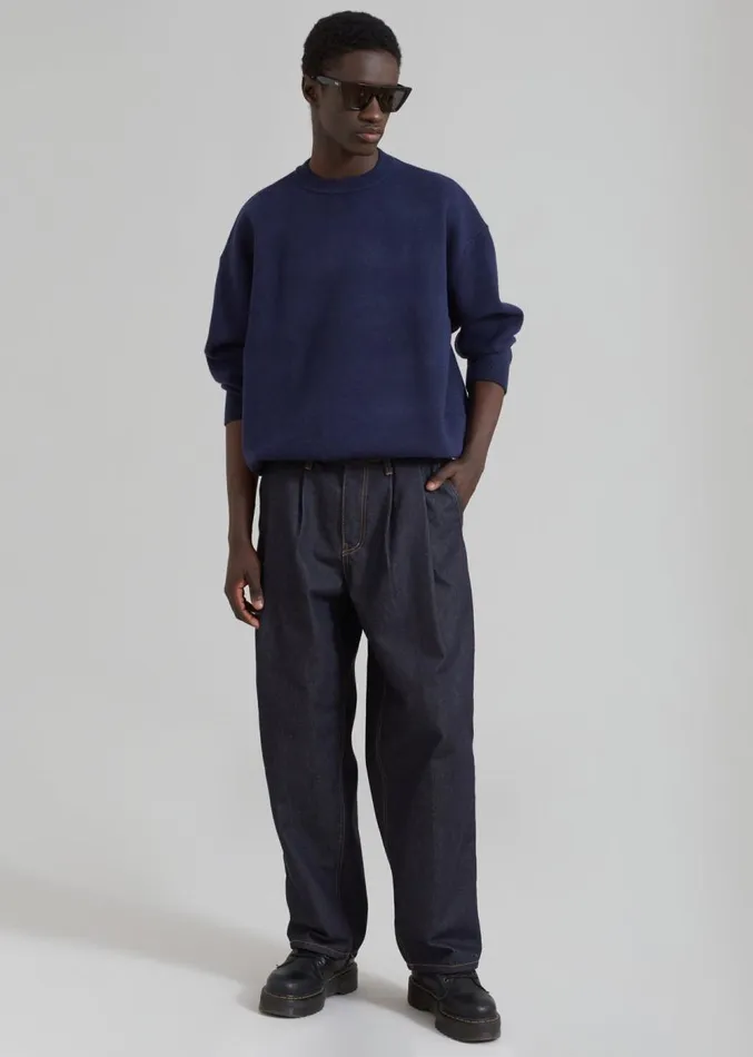 The Frankie Shop Zayn Jeans 8211 Dark Indigo Men Bottoms