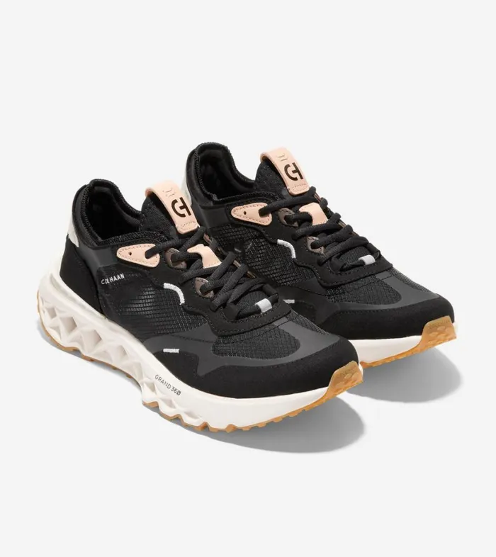 Trainers Men Cole Haan 5ZERGRAND Running Trainer Black Periscope Ivory Trainers Men Cole Haan 5ZERGRAND Running Trainer Black Periscope Ivory