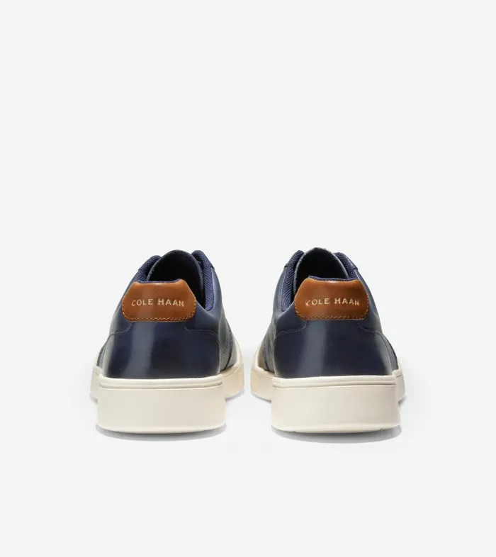 Trainers Men Cole Haan Grand Crosscourt Modern Tennis Trainer Peacoat Perforated British Tan Trainers Men Cole Haan Grand Crosscourt Modern Tennis Trainer Peacoat Perforated British Tan