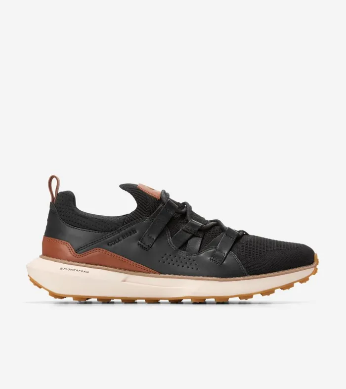 Trainers Men Cole Haan GrandMtion II Trainer Black Stitchlitebritish Tanivory Trainers Men Cole Haan GrandMtion II Trainer Black Stitchlitebritish Tanivory