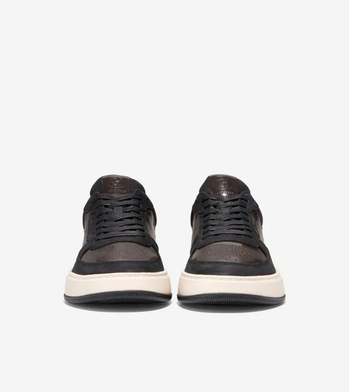 Trainers Men Cole Haan GrandPr Crossover Trainer Dark Chocolateblackivory Trainers Men Cole Haan GrandPr Crossover Trainer Dark Chocolateblackivory